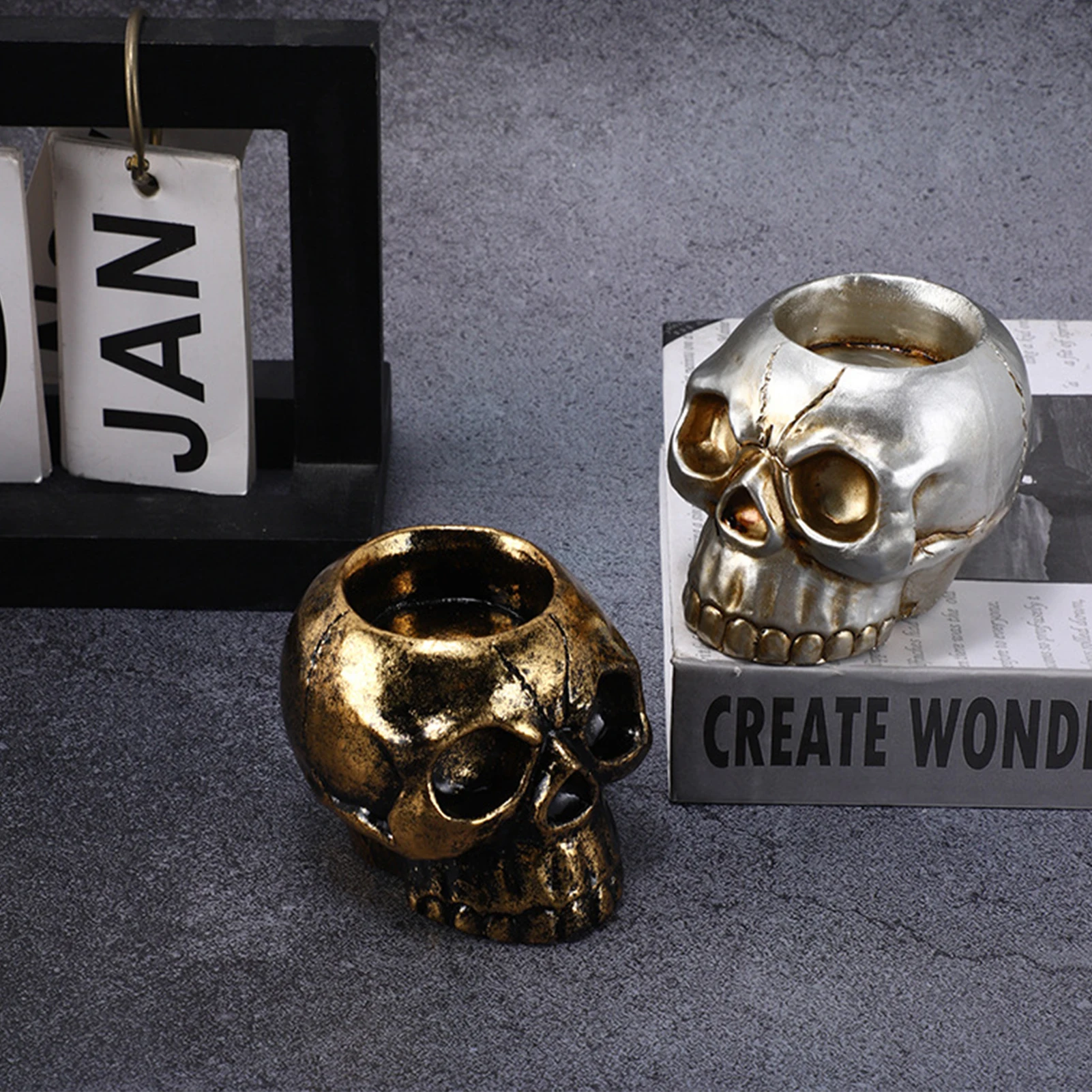 Decoration Decorative Resin Halloween Creative Decoration Skull Tea New Skull Tea Candle Holder Cup Aromatherapy Candlestic
Decoration Decorative Resin Halloween Creative Decoration Skull Tea New Skull Tea Candle Holder Cup Aromatherapy Candlestic