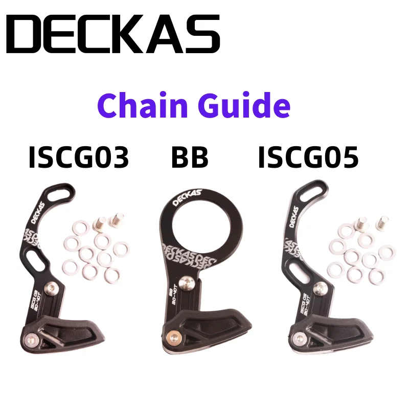 DECKAS Bike Chain Guide MTB Bicycle Accessories 1X System ISCG 03 ISCG 05 BB Mount CNC Single Speed Wide Narrow Gear
DECKAS Bike Chain Guide MTB Bicycle Accessories 1X System ISCG 03 ISCG 05 BB Mount CNC Single Speed Wide Narrow Gear