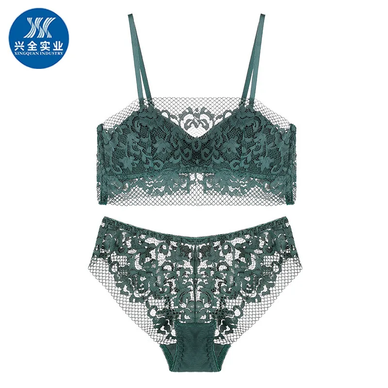 Underwear Women Set French Rimless Lace Underwear Set European and American Bra Thin Bralette Bra Women's Bra Lingerie Set Sexy
Underwear Women Set French Rimless Lace Underwear Set European and American Bra Thin Bralette Bra Women's Bra Lingerie Set Sexy