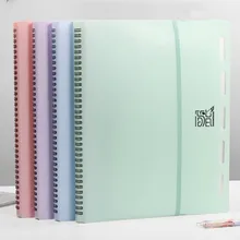 A4 30 pages Storage Book File Folder Office Supplies Music File Storage Book Multi-layer Binder Notes Piano Score Folder Filing