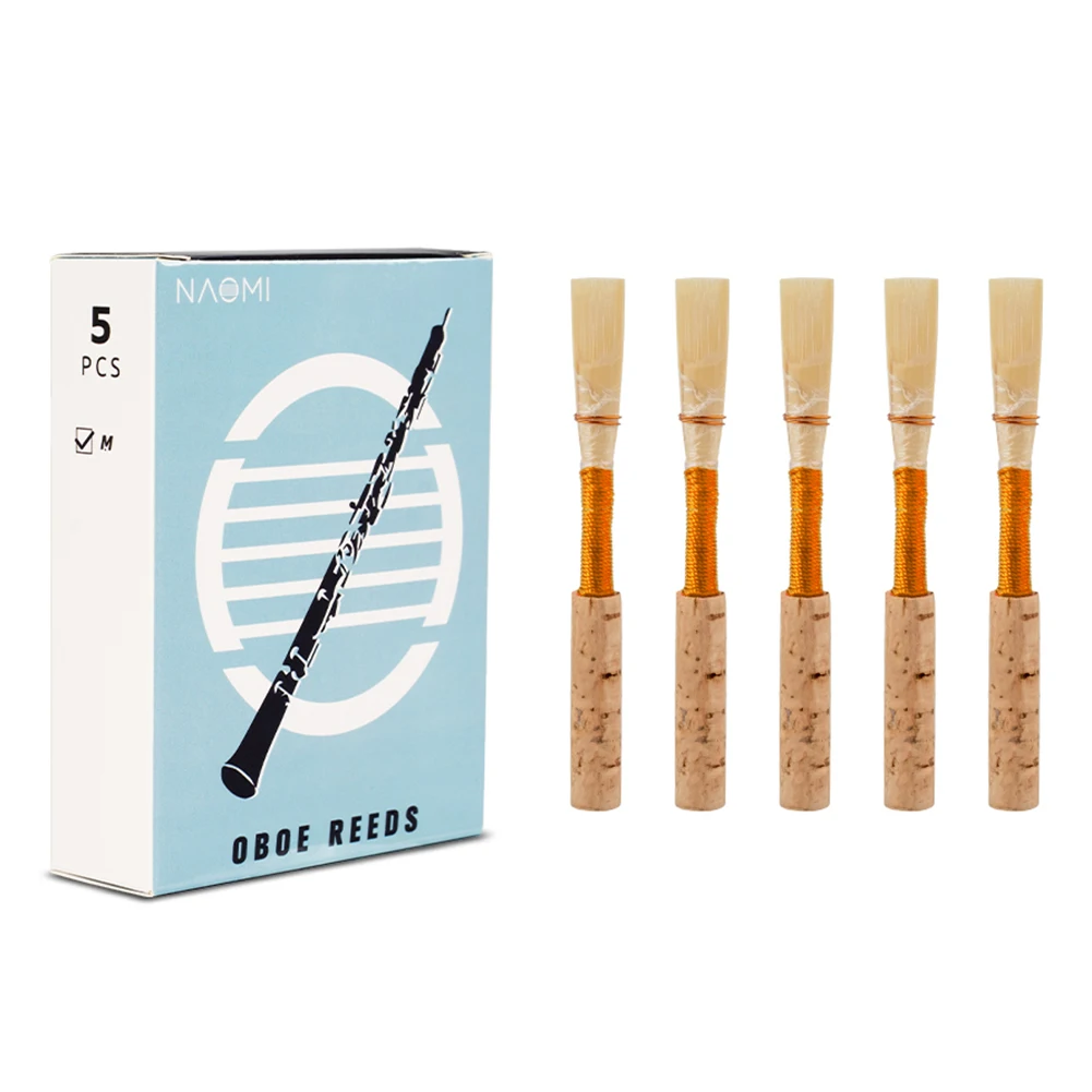 5pcs/1pack NO-01 Oboe Reed Medium Cork Reed Handmade Oboe Reed With Plastic Case/Tube For Beginners Oboe Accessories 7.2cm*0.6cm
5pcs/1pack NO-01 Oboe Reed Medium Cork Reed Handmade Oboe Reed With Plastic Case/Tube For Beginners Oboe Accessories 7.2cm*0.6cm