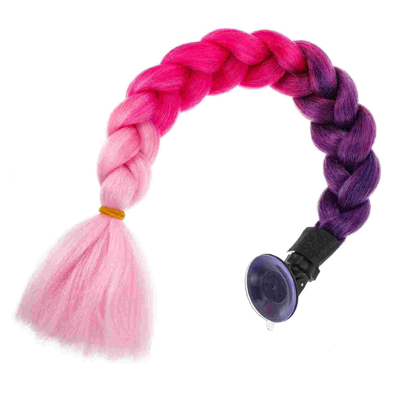 Trim Braid Pigtails Decor Motorcycle Decorative Accessory Ponytail Suction Cup Ornament
Trim Braid Pigtails Decor Motorcycle Decorative Accessory Ponytail Suction Cup Ornament