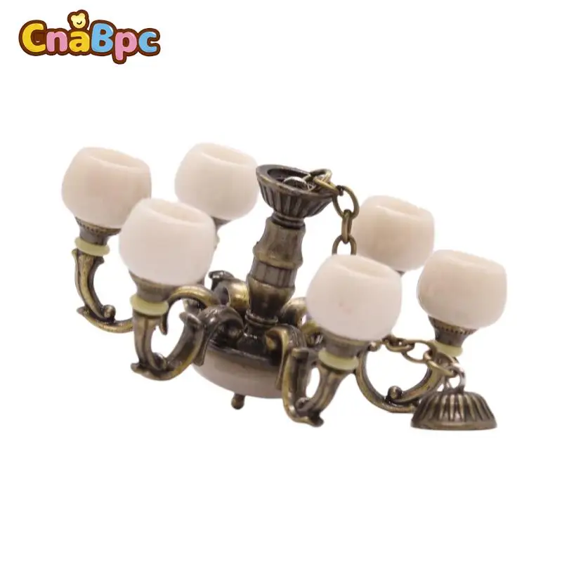 1PC Doll House Mini Vintage Pendant Doll House European Style Lighting Fixtures Decoration Model Shooting Scene Props
1PC Doll House Mini Vintage Pendant Doll House European Style Lighting Fixtures Decoration Model Shooting Scene Props