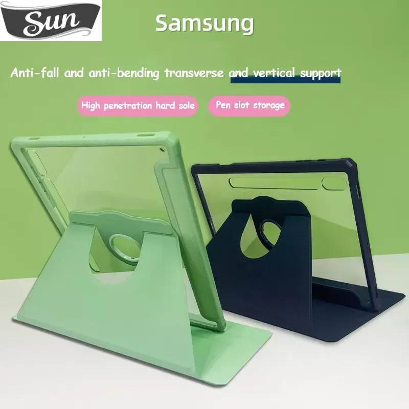 

Чехол для планшета Samsung Galaxy Tab S8 Plus S7 Plus S7 FE 12,4, акриловый чехол для планшета Galaxy Tab S7 S8 11 A8 10,5 2021 S6 Lite