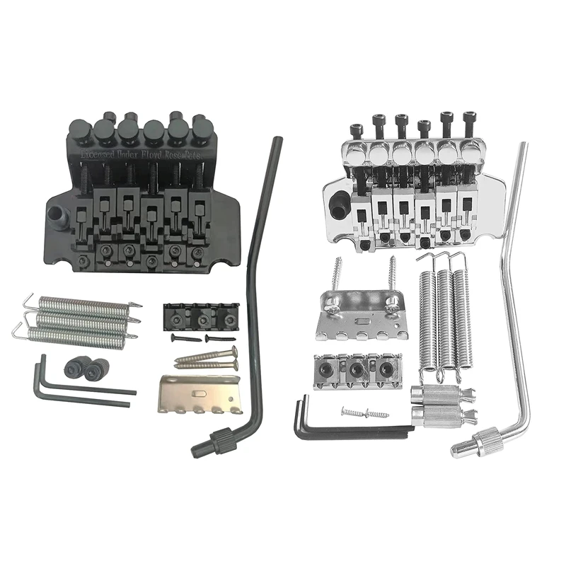 Electric Guitar Double Locking Tremolo Bridge Tremolo System Locking Vibrato Bridge Tailpiece For ST Guitar Replacement
Electric Guitar Double Locking Tremolo Bridge Tremolo System Locking Vibrato Bridge Tailpiece For ST Guitar Replacement