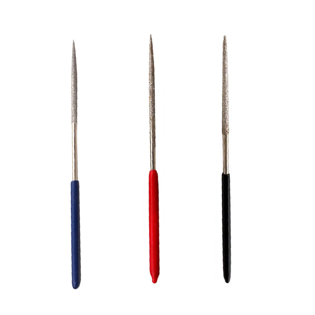 140mm Round Diamond Needle File Cutting Repair Hand Tools For Metal Ceramic Glass Gem Stone Hardened Steel Jewelry
140mm Round Diamond Needle File Cutting Repair Hand Tools For Metal Ceramic Glass Gem Stone Hardened Steel Jewelry