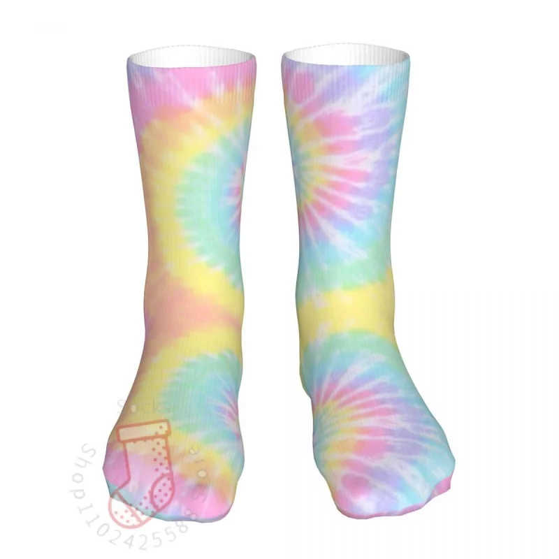 Rainbow Tie Dye Fashion Socks Men Women Polyester Casual Socks Novelty All Year Long Socks Gifts
Rainbow Tie Dye Fashion Socks Men Women Polyester Casual Socks Novelty All Year Long Socks Gifts