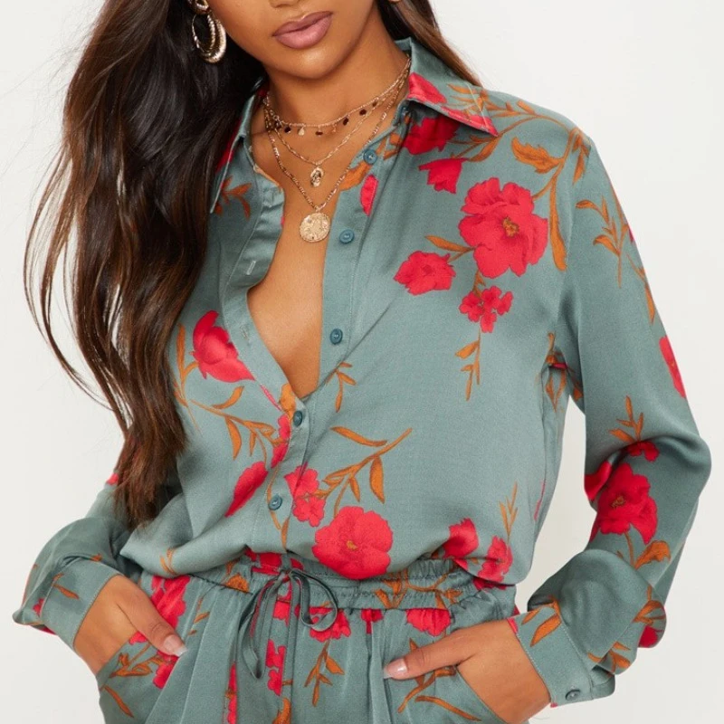 Cover Up For Swimwear Women Bikini Beach Dress New Print Shirt Long Sleeve Easing Drape Lapel Female Colors Polyester 2022 Pareo
Cover Up For Swimwear Women Bikini Beach Dress New Print Shirt Long Sleeve Easing Drape Lapel Female Colors Polyester 2022 Pareo