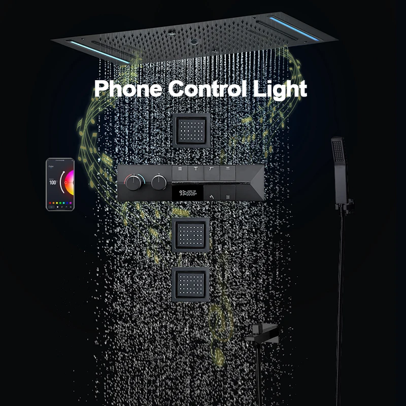 M Boenn матовый черный душевой набор
M Boenn матовый черный душевой набор