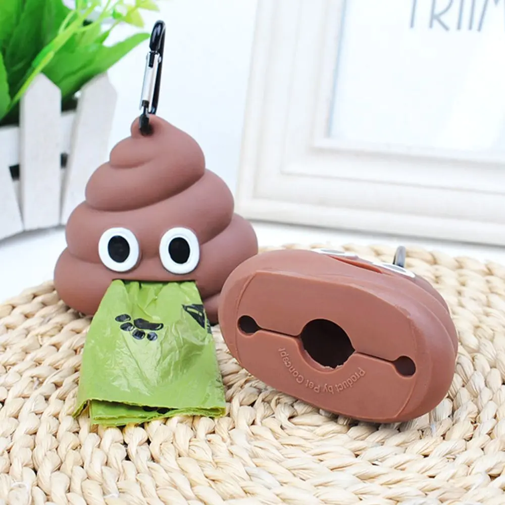 Pet Waste Bag Dispenser Poop Bag Dogs Cat Trash Carrier Pet Bag Loader Cleaning Tool Pet Products Fecal Shape Outdoor Portable
Pet Waste Bag Dispenser Poop Bag Dogs Cat Trash Carrier Pet Bag Loader Cleaning Tool Pet Products Fecal Shape Outdoor Portable