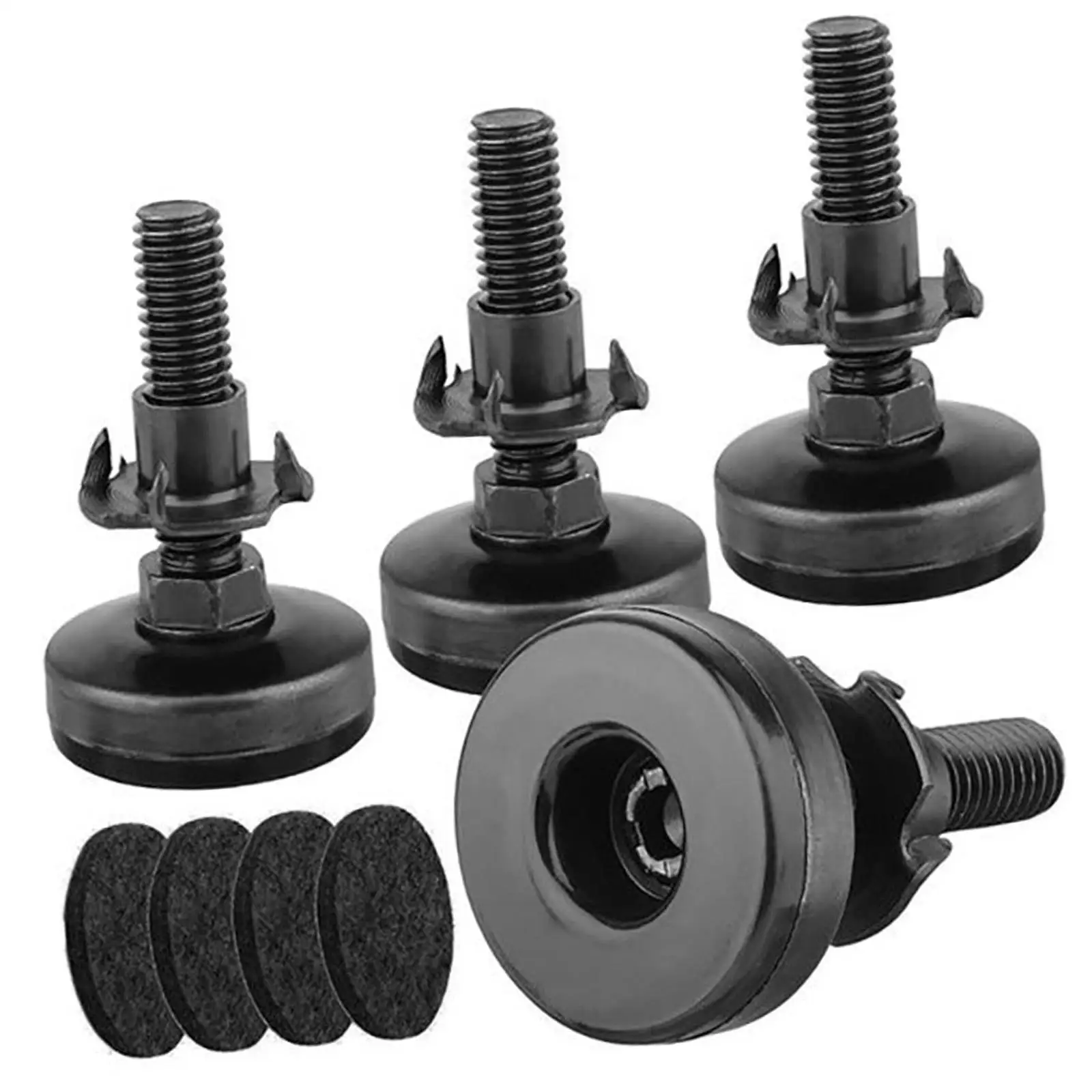 Adjustable Leg Levelers Adjustable Leveling Feet Heavy Duty AntiSlip with Foot Pads Furniture Leg Levelers for Cabinets Tables
Adjustable Leg Levelers Adjustable Leveling Feet Heavy Duty AntiSlip with Foot Pads Furniture Leg Levelers for Cabinets Tables