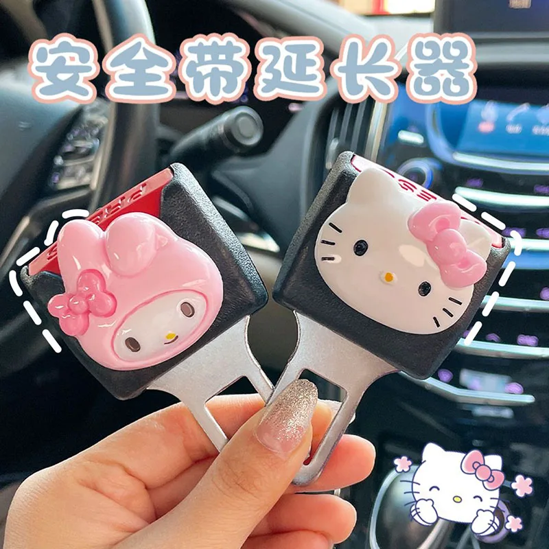 Kuromi My Melody Pompom Purin Kawaii Sanrioed Cartoon Car Safety Belt Lock Bayonet Extension Holder Connector Accessories Gift
Kuromi My Melody Pompom Purin Kawaii Sanrioed Cartoon Car Safety Belt Lock Bayonet Extension Holder Connector Accessories Gift