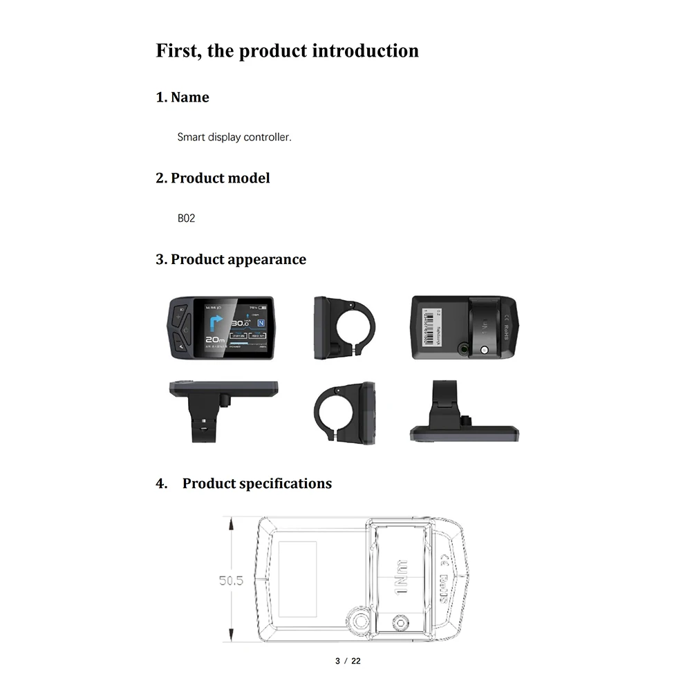 Brand New Instruction Manual E-bike Display ABS About 100g EB02 For-Bafang Motor M400/G330 M510/G522 M600/G521
Brand New Instruction Manual E-bike Display ABS About 100g EB02 For-Bafang Motor M400/G330 M510/G522 M600/G521
