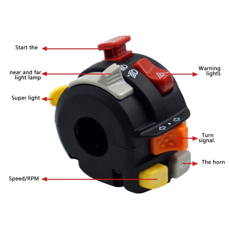 ATV Left Handle Switch Handlebar Switch Suitable for Polaris 500 850 Forest 570 Forest/Quad 330 550 850 1000 4012435
ATV Left Handle Switch Handlebar Switch Suitable for Polaris 500 850 Forest 570 Forest/Quad 330 550 850 1000 4012435