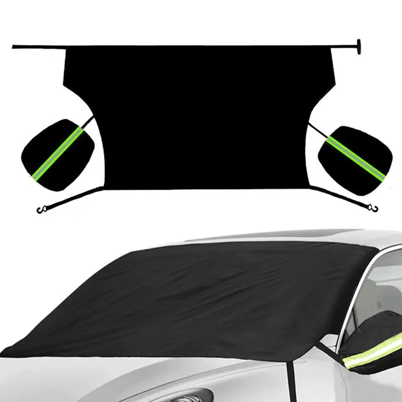 Car Front Windshield Cover Universal Auto Sunshade Snow Shield Half Cover Car Cover Car Snow Frost Protection Cover 202x127cm
Car Front Windshield Cover Universal Auto Sunshade Snow Shield Half Cover Car Cover Car Snow Frost Protection Cover 202x127cm