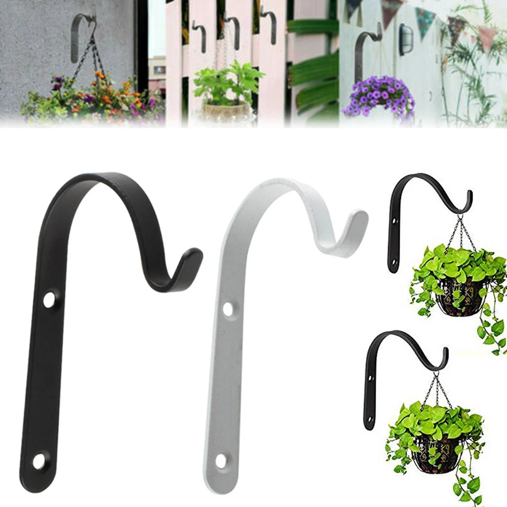 4PCS Curved S-Shaped Hook Wall-Mounted Flowerpot Bracket Metal Iron Frame Plant Bracket Hook For Hanging Lanterns Wall Pots
4PCS Curved S-Shaped Hook Wall-Mounted Flowerpot Bracket Metal Iron Frame Plant Bracket Hook For Hanging Lanterns Wall Pots