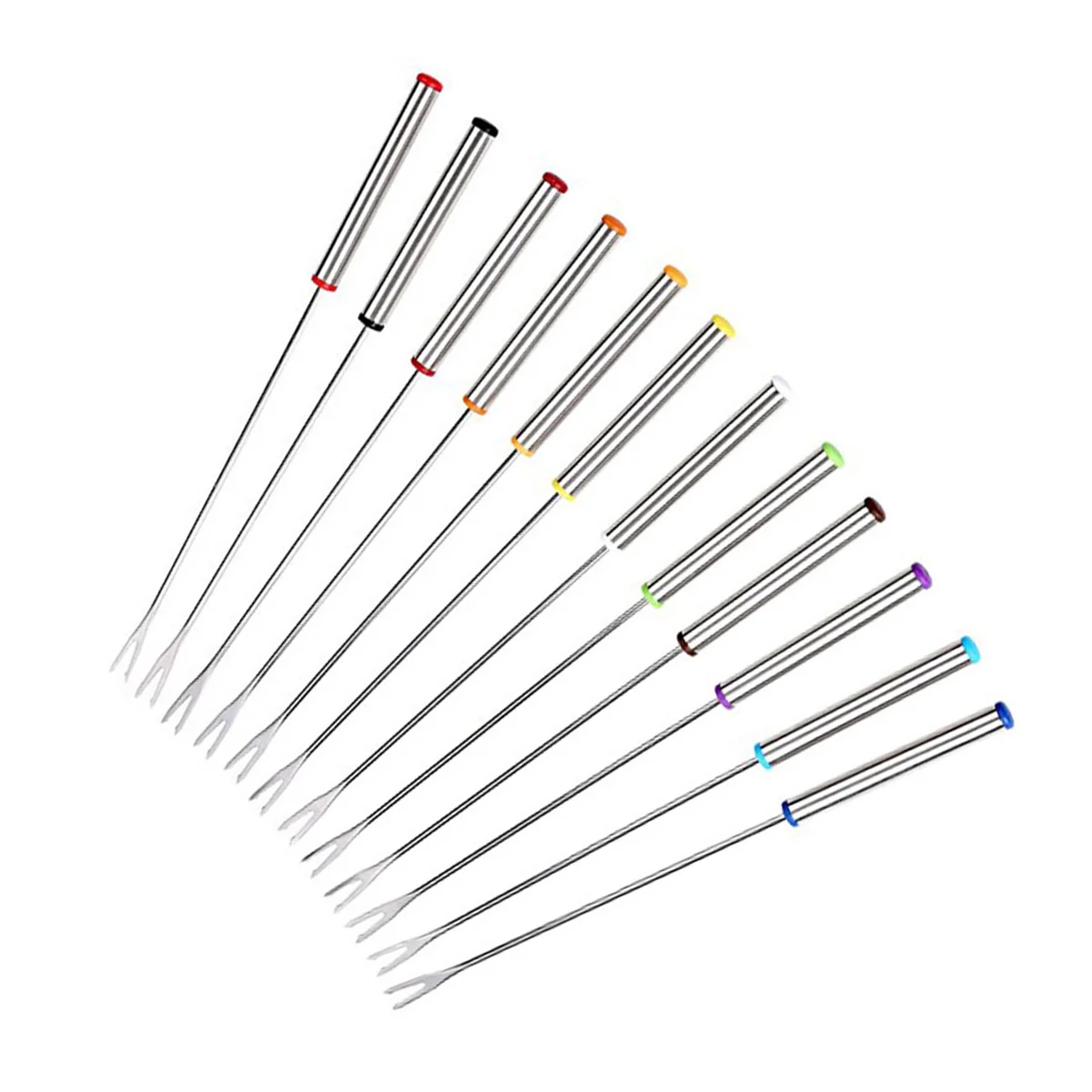 Fork Forks Fondue Sticks Chocolate Fruit Skewersdessert Cheese Roasting Dipping Stainless Steel Metal Sausage Cocktail Picks
Fork Forks Fondue Sticks Chocolate Fruit Skewersdessert Cheese Roasting Dipping Stainless Steel Metal Sausage Cocktail Picks