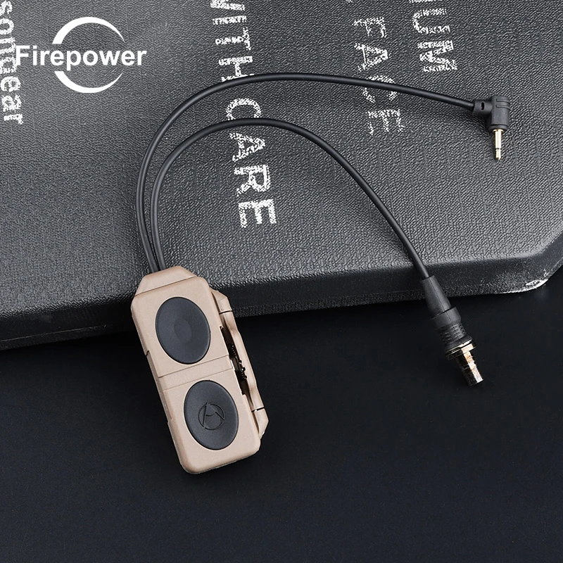 Double Remote SF 2.5mm plug Switch Control For DBAL PEQ NGAL CQBL MAWL Laser and M300 M600 flashlight Switch Hunting Light Parts
Double Remote SF 2.5mm plug Switch Control For DBAL PEQ NGAL CQBL MAWL Laser and M300 M600 flashlight Switch Hunting Light Parts