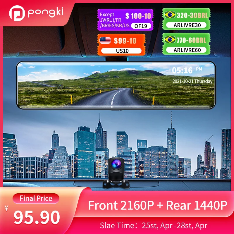 Car Dvr Camera Gps Wifi Video Loop Recording Super Night Vision H8 UHD 4k Dash Cam Rear 2k Dual Lens 12'' View Mirror Screen
Car Dvr Camera Gps Wifi Video Loop Recording Super Night Vision H8 UHD 4k Dash Cam Rear 2k Dual Lens 12'' View Mirror Screen