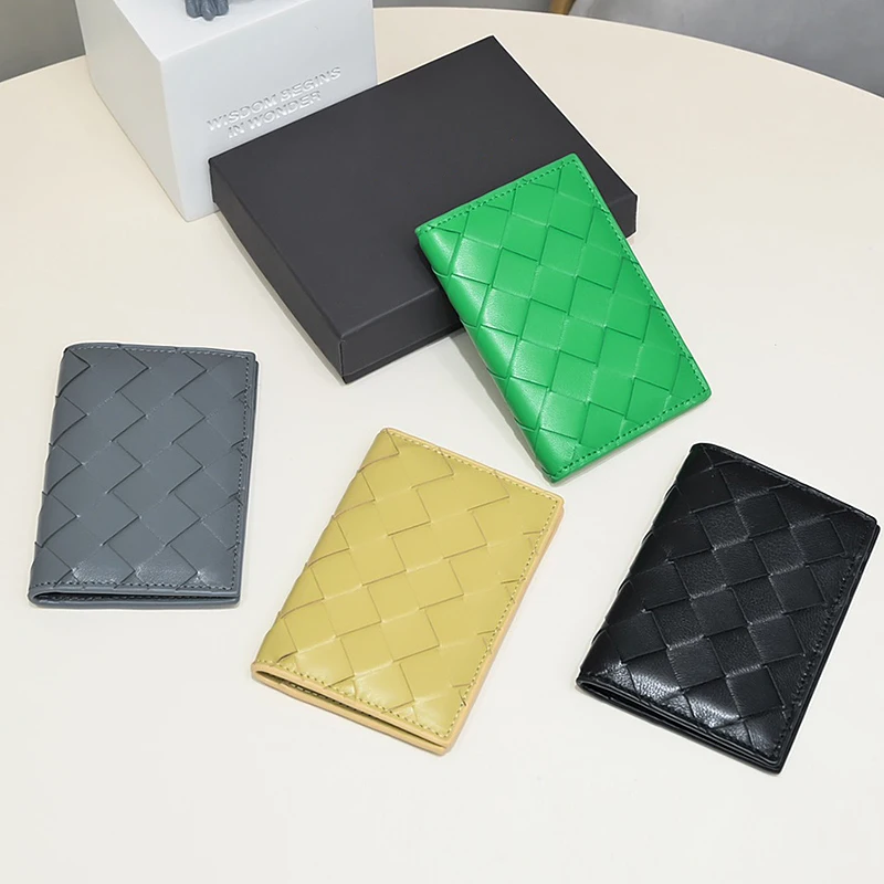 Women's Fashion Leisure Luxury Brand Knitted Business Card Holder Men's Daily Leather Multi Card Slot Credit Card Holder
Women's Fashion Leisure Luxury Brand Knitted Business Card Holder Men's Daily Leather Multi Card Slot Credit Card Holder