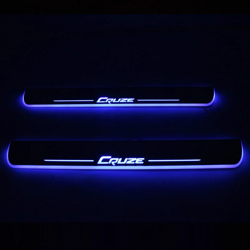 LED Car Scuff Plate Trim Pedal Door Sill Pathway Moving Welcome Light For Chevrolet Cruze Car Accessories Interior 2023
LED Car Scuff Plate Trim Pedal Door Sill Pathway Moving Welcome Light For Chevrolet Cruze Car Accessories Interior 2023