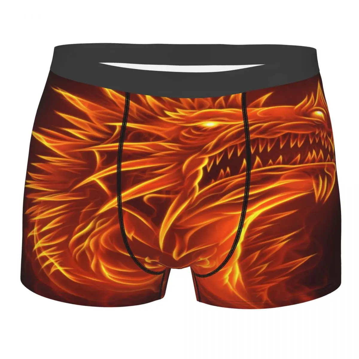 Mens Boxer Sexy Underwear Fire Dragon Head Underpants Male Panties Pouch Short Pants
Mens Boxer Sexy Underwear Fire Dragon Head Underpants Male Panties Pouch Short Pants
