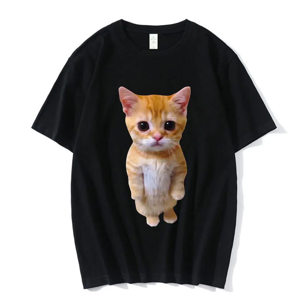 El Gato Meme Sad Crying Cat Munchkin Cat Meme Fashion Printed Graphic T-Shirt for Both Men and Women Oversized Streetwear 
El Gato Meme Sad Crying Cat Munchkin Cat Meme Fashion Printed Graphic T-Shirt for Both Men and Women Oversized Streetwear