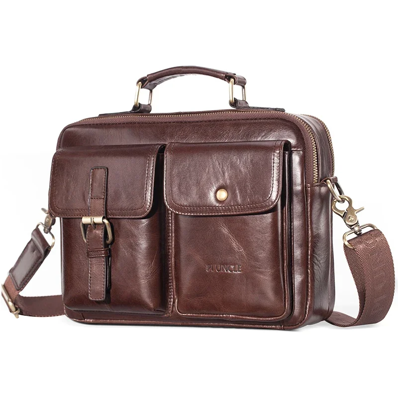 Men's Genuine Leather Shoulder Bag Fashion Male Real Cowhide Messenger Crossbody Bag Men Business Travel Handbag Boy Phone Bag
Men's Genuine Leather Shoulder Bag Fashion Male Real Cowhide Messenger Crossbody Bag Men Business Travel Handbag Boy Phone Bag