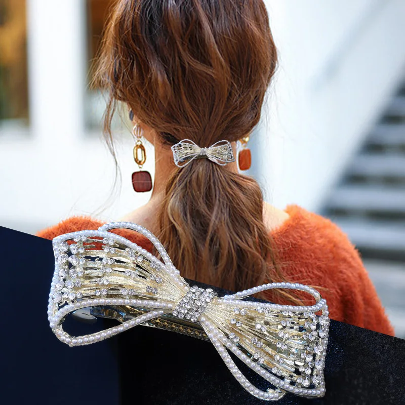 Women's Hairpin New Pearl Hairpin Headwear Clip South Korean Large Back Head Fashion Hairpin
Women's Hairpin New Pearl Hairpin Headwear Clip South Korean Large Back Head Fashion Hairpin