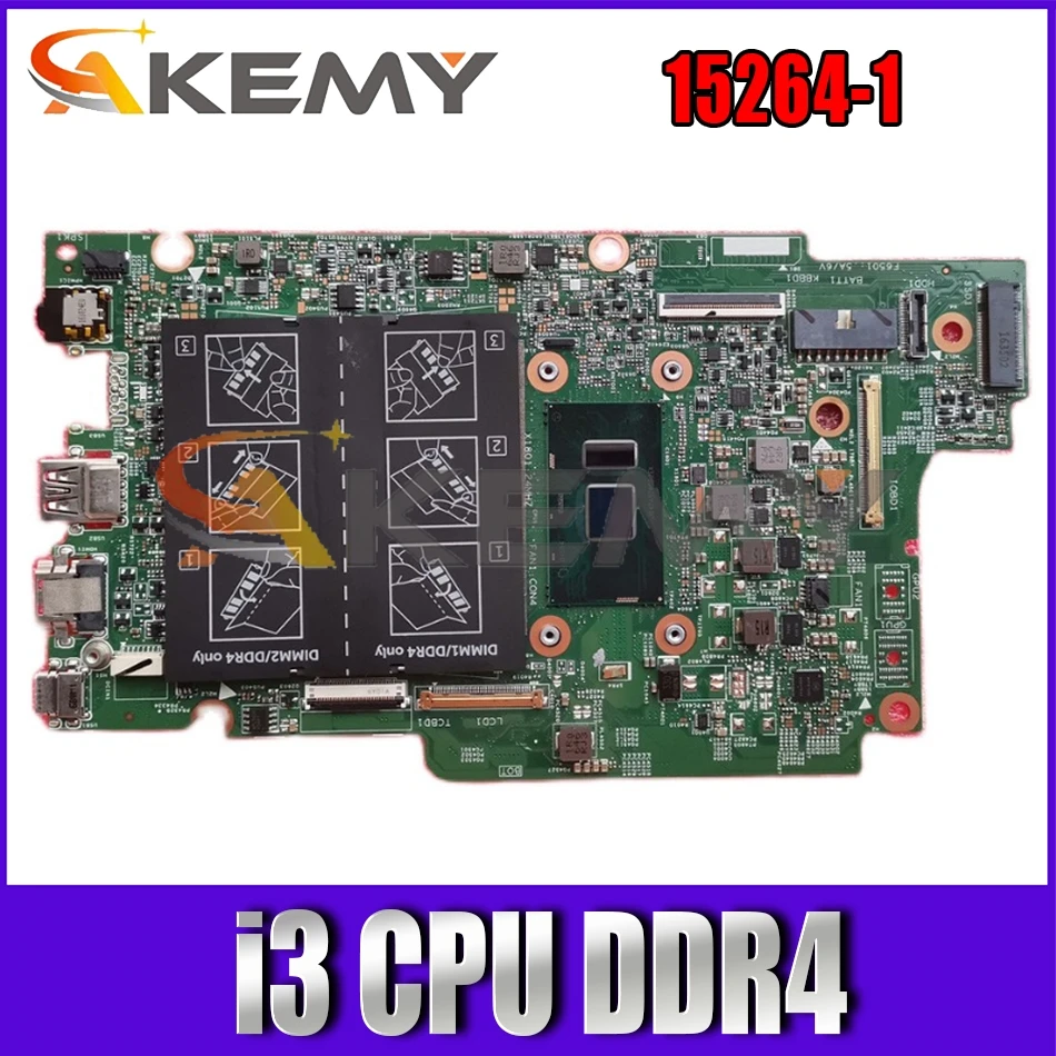 Материнская плата для ноутбука Dell Inspiron 13 7368 7378 15 7569 7579 с процессором i3 DDR4 15264-1 CN-0XDV20 0XDV20, основная плата 100% протестирована
Материнская плата для ноутбука Dell Inspiron 13 7368 7378 15 7569 7579 с процессором i3 DDR4 15264-1 CN-0XDV20 0XDV20, основная плата 100% протестирована