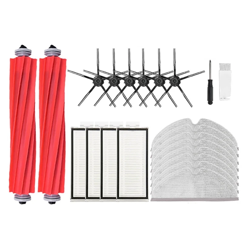 For Xiaomi Roborock Q7 Max / Q7 Max+ / T8 Hepa Filter Accessories Main Side Brush Mop Cloth Robot Vacuum Cleaner Parts 
For Xiaomi Roborock Q7 Max / Q7 Max+ / T8 Hepa Filter Accessories Main Side Brush Mop Cloth Robot Vacuum Cleaner Parts