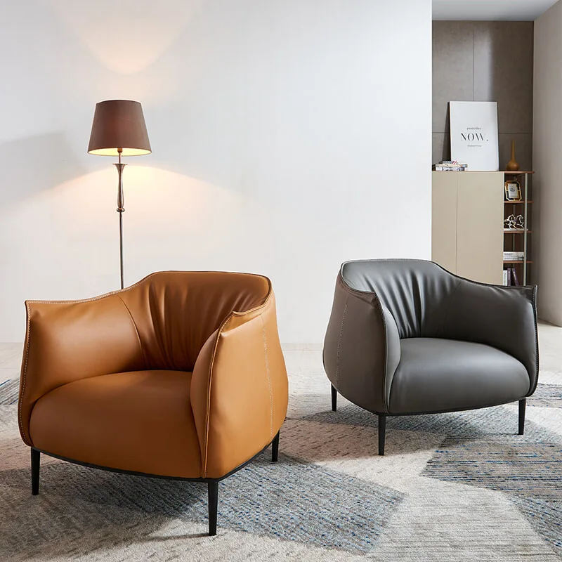 Italian minimalist single sofa chair balcony lounge chair couch couch lounge chair
Italian minimalist single sofa chair balcony lounge chair couch couch lounge chair