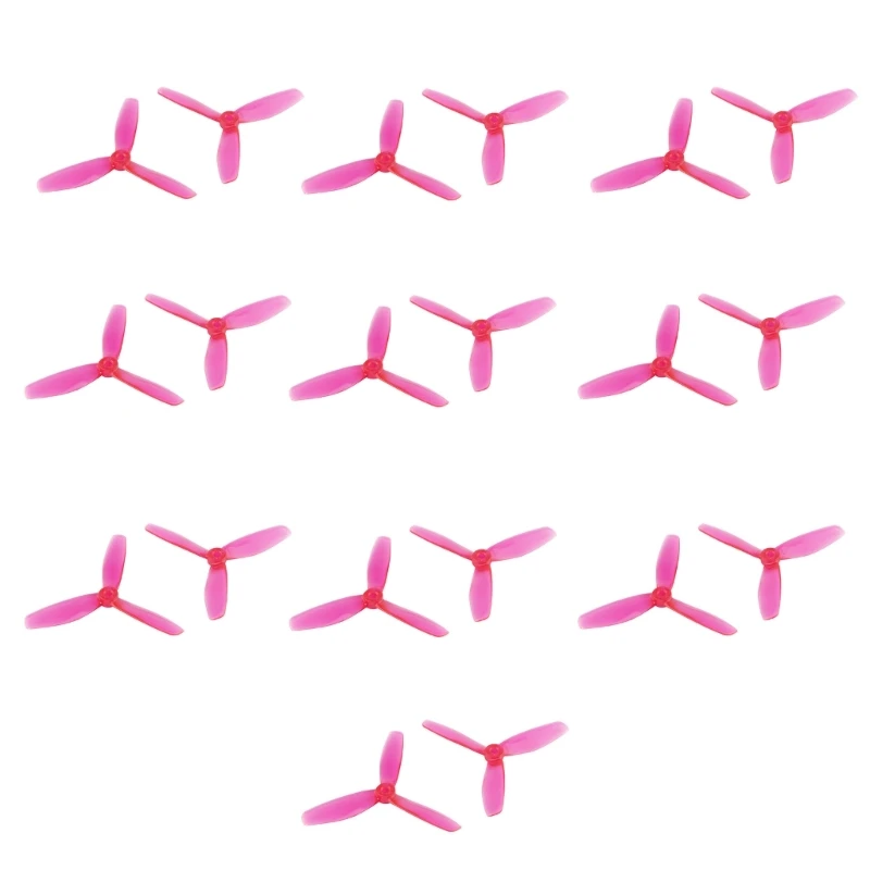 10Pairs 5045 5cm 3 Blade CW CCW Propellers For FPV Drones Racing Quadcopter 2204 40JB
10Pairs 5045 5cm 3 Blade CW CCW Propellers For FPV Drones Racing Quadcopter 2204 40JB