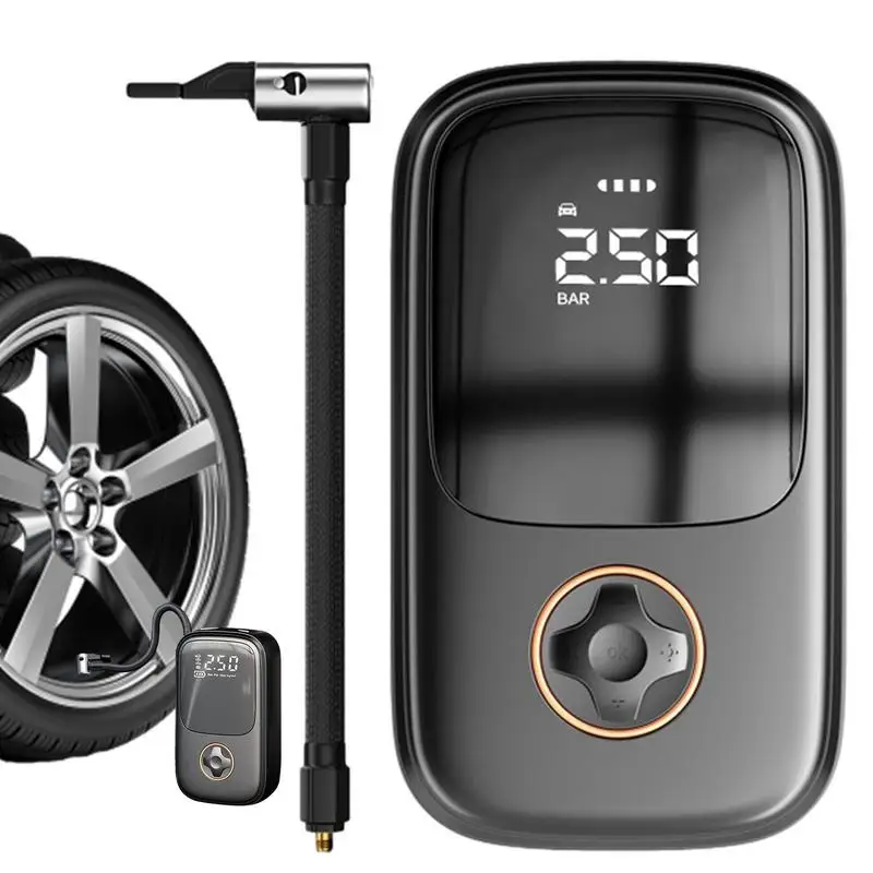 Portable Electric Air Pump Wireless Tyre Nflator Air Compressor Pump With LED Light Tire Pressure Monitoring Sensor
Portable Electric Air Pump Wireless Tyre Nflator Air Compressor Pump With LED Light Tire Pressure Monitoring Sensor