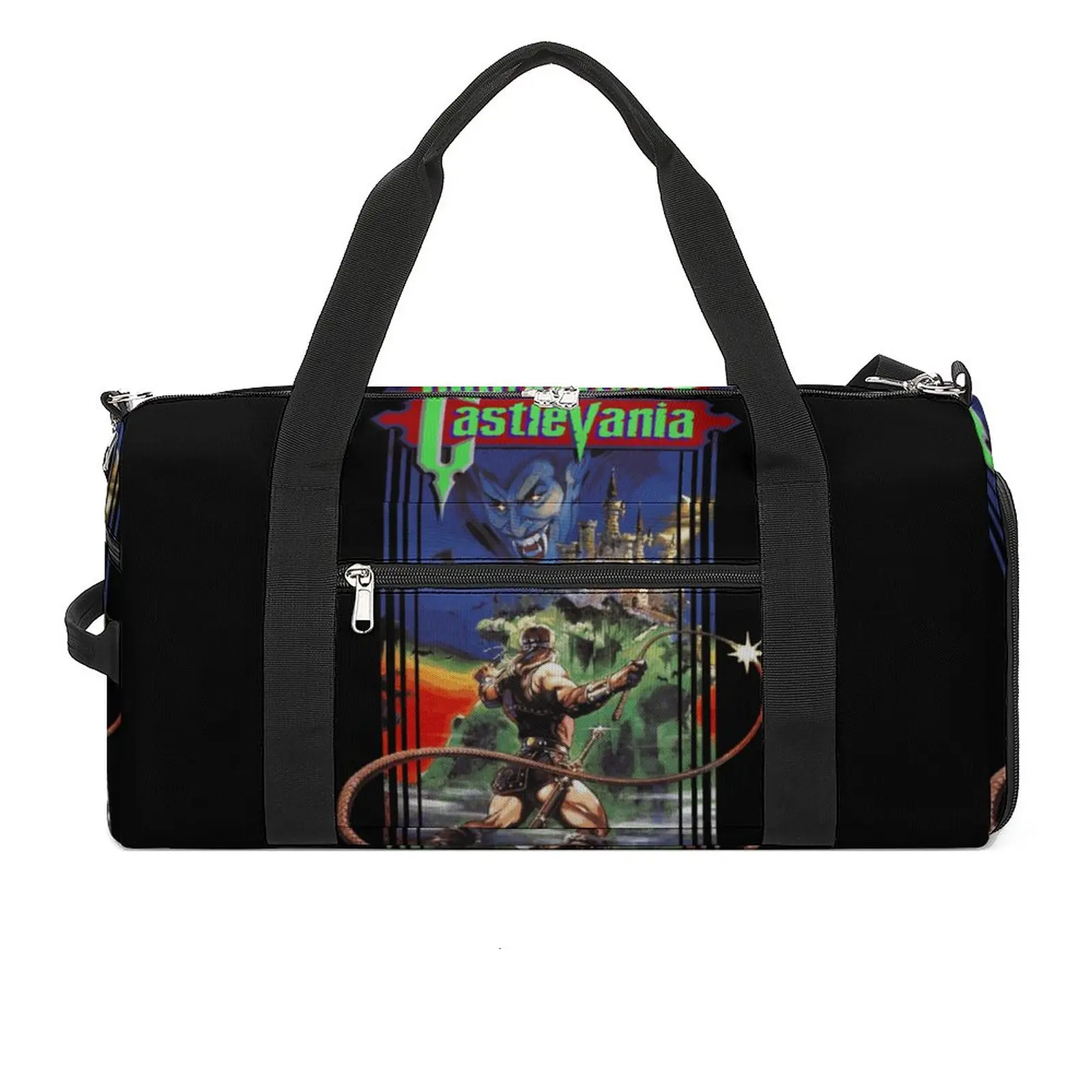 Castlevania Mens Sport Bags CASTLEVANIA Large Capacity Gym Bag Weekend Men Printed Handbag Luggage Graphic Fitness Bag
Castlevania Mens Sport Bags CASTLEVANIA Large Capacity Gym Bag Weekend Men Printed Handbag Luggage Graphic Fitness Bag