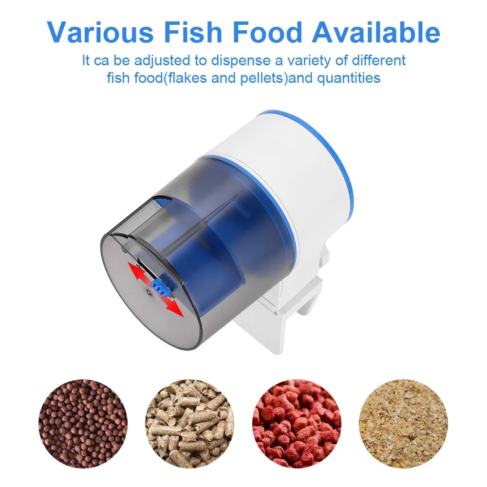 Automatic fish tank feeder intelligent timing automatic feeder aquarium goldfish feeder large capacity fish aquarium feeder
Automatic fish tank feeder intelligent timing automatic feeder aquarium goldfish feeder large capacity fish aquarium feeder