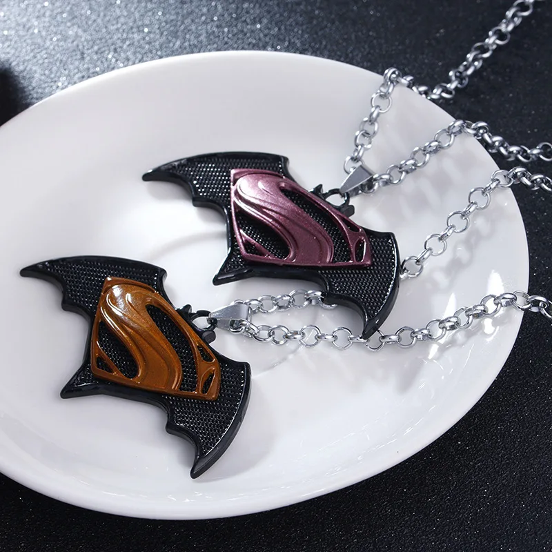Superhero Batman Necklace Fashion Charm Alloy Movie Peripheral Jewelry Pendant Birthday Gifts
Superhero Batman Necklace Fashion Charm Alloy Movie Peripheral Jewelry Pendant Birthday Gifts