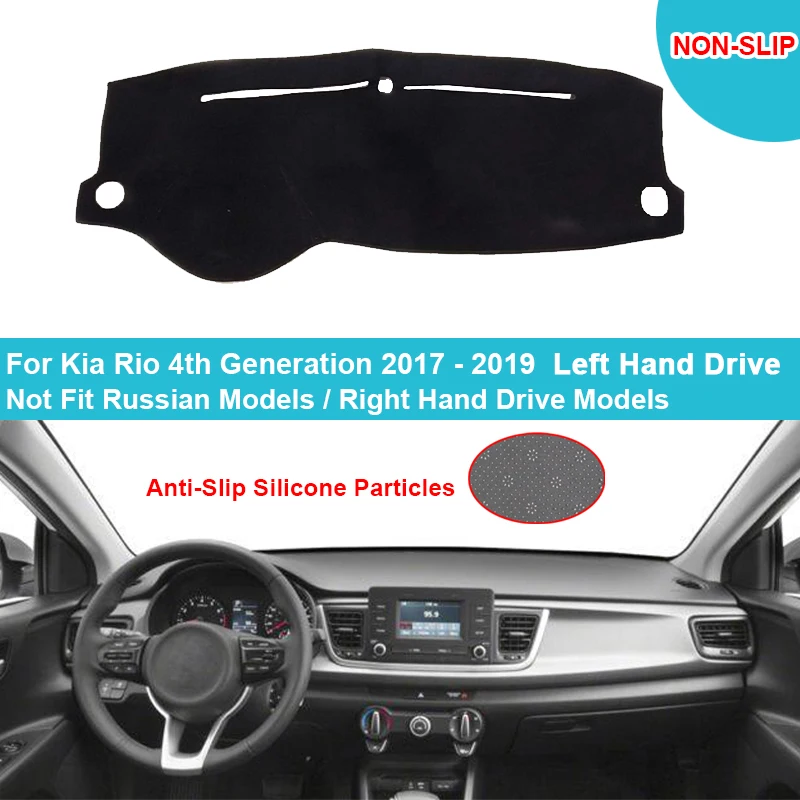 Car Dashboard Cover For Kia Rio 4th Generation 2017 2018 2019 LHD Carpet Dashmat Sun Shade Pad Car Styling Cape Flannel Suede
Car Dashboard Cover For Kia Rio 4th Generation 2017 2018 2019 LHD Carpet Dashmat Sun Shade Pad Car Styling Cape Flannel Suede