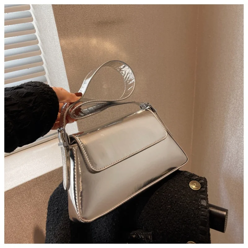 Single Shoulder Bags For Women Fashion Pure Color Simple Women Bag Pu Leather Handbag Vintage Armpit Fashion Shoulder Pack
Single Shoulder Bags For Women Fashion Pure Color Simple Women Bag Pu Leather Handbag Vintage Armpit Fashion Shoulder Pack