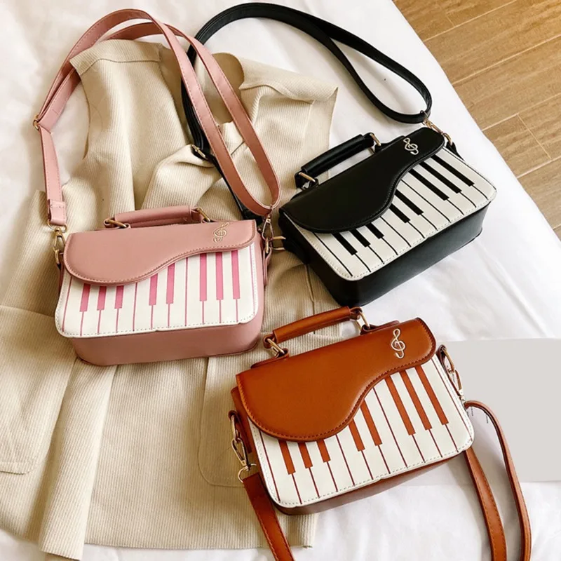 Cute Piano Pattern Fashion PU Leather Casual Ladies Handbag Shoulder Bag Crossbody Messenger Bag Pouch Totes Women Flap Bolsas
Cute Piano Pattern Fashion PU Leather Casual Ladies Handbag Shoulder Bag Crossbody Messenger Bag Pouch Totes Women Flap Bolsas