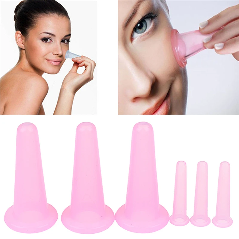 6Pcs(3 little+3medium) Silicone Jar Vacuum Cuppings Cans for Body Neck Facial Massage Suction Cans Anti Cellulite Cups Set
6Pcs(3 little+3medium) Silicone Jar Vacuum Cuppings Cans for Body Neck Facial Massage Suction Cans Anti Cellulite Cups Set