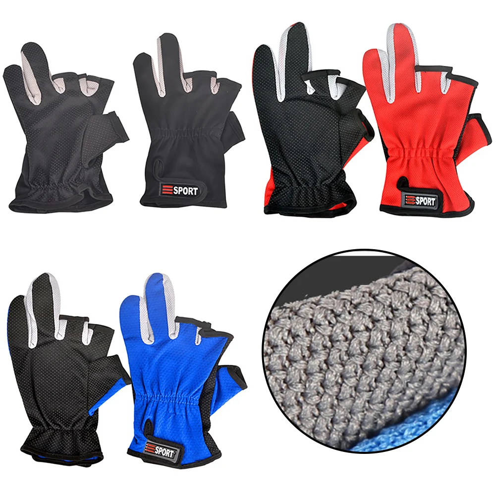 1 Pair Fishing Three Finger Gloves Non-slip Comfortable Fishing Gloves Quick Dry Outdoor Equipment Fishing Tackle Accessories
1 Pair Fishing Three Finger Gloves Non-slip Comfortable Fishing Gloves Quick Dry Outdoor Equipment Fishing Tackle Accessories