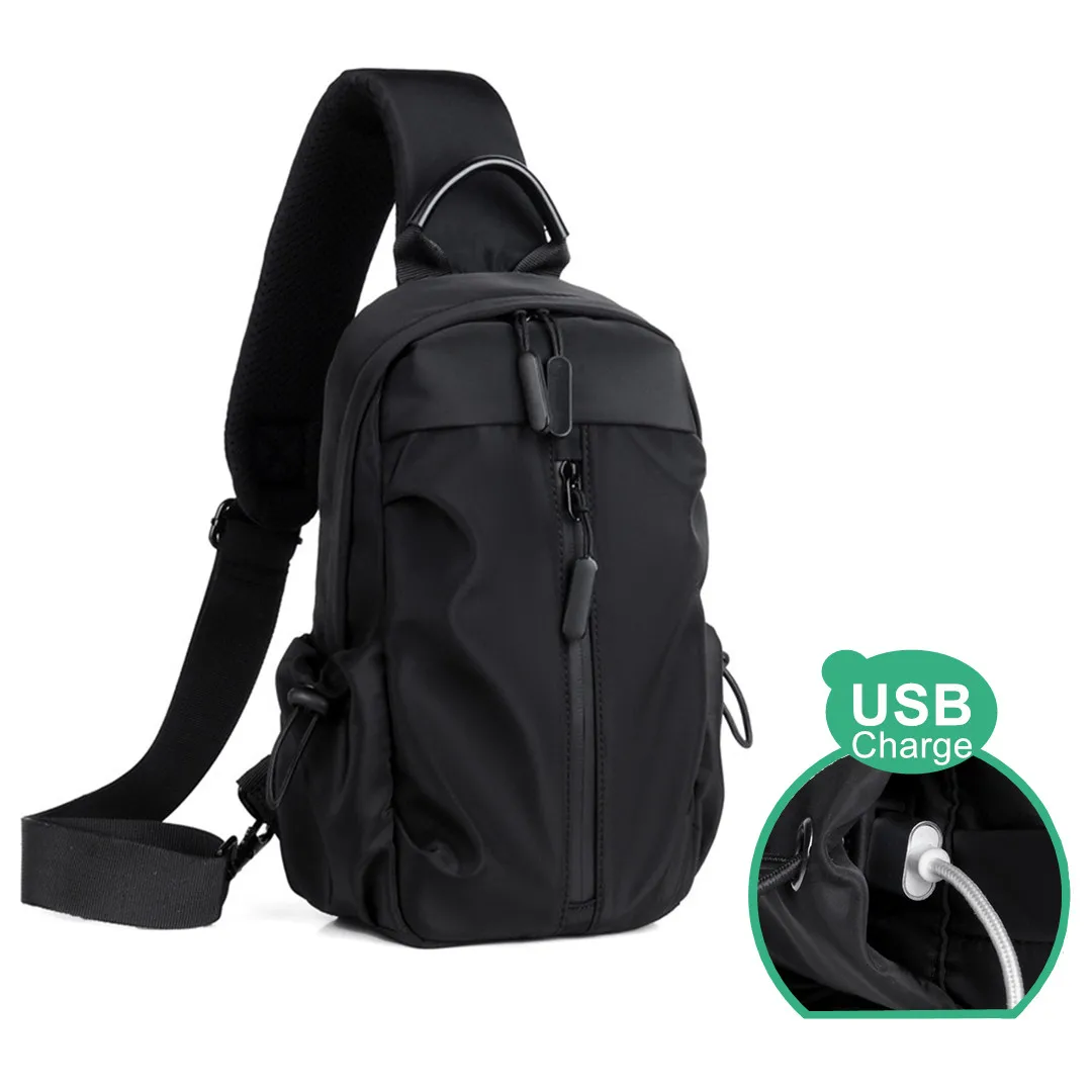 Travel Shoulder Chest Sling Bag Anti-Theft Waterproof Backpack With Usb Charge Unisex Shoulder Crossbody Bags for iPad Mini Bag
Travel Shoulder Chest Sling Bag Anti-Theft Waterproof Backpack With Usb Charge Unisex Shoulder Crossbody Bags for iPad Mini Bag