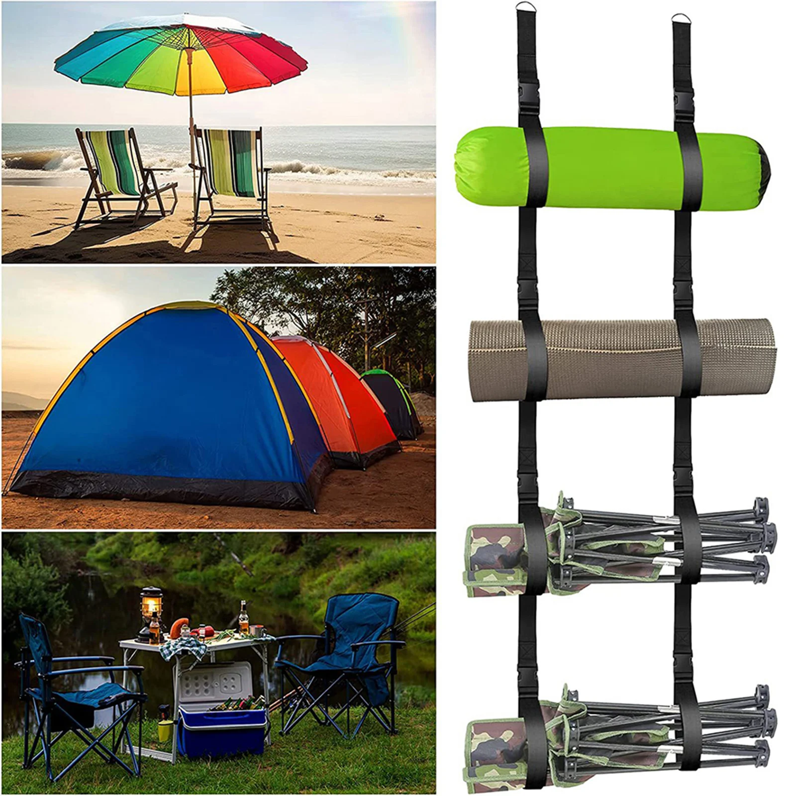 2PCS Nylon Wall Storage Straps Camping Sleeping Bag Tent Organizer Wall Mount Versatile Storage Outdoor Hiking Accessories
2PCS Nylon Wall Storage Straps Camping Sleeping Bag Tent Organizer Wall Mount Versatile Storage Outdoor Hiking Accessories