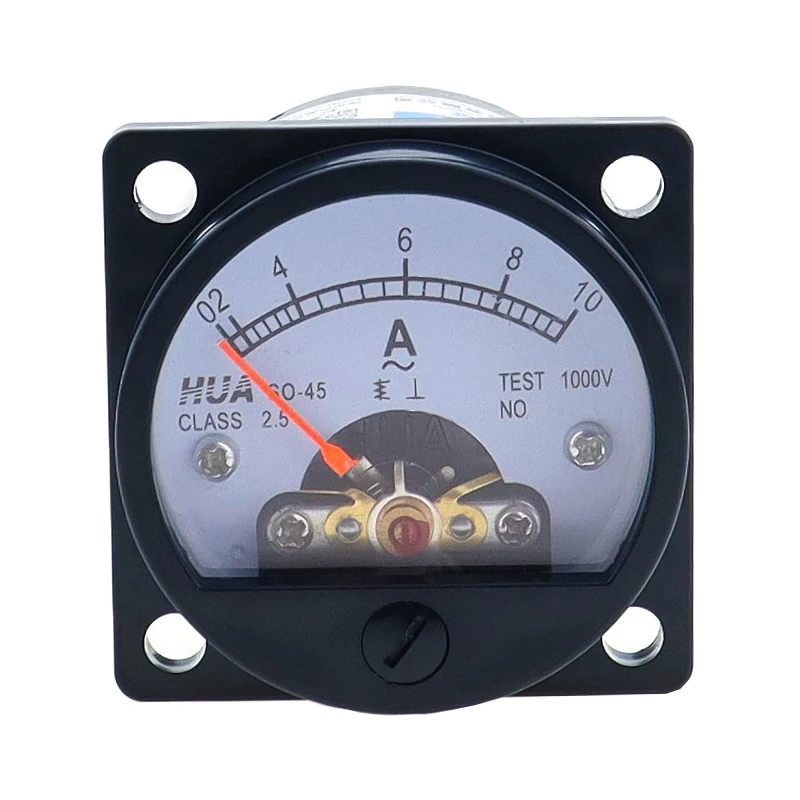 SO-45 AC Analog Ammeter Current Meters 1A 2A 3A 5A 10A 15A 20A 30A 50A Pointer Meter/Current Meter/Panel Meter
SO-45 AC Analog Ammeter Current Meters 1A 2A 3A 5A 10A 15A 20A 30A 50A Pointer Meter/Current Meter/Panel Meter