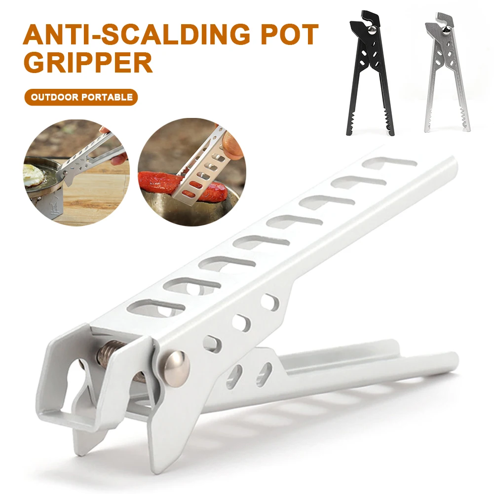 Portable Anti-hot Alloy Pot Clip Outdoor Travel Cooking BBQ Picnic Camping Hiking Cookware Anti-hot Handle Holder Clip Clamp
Portable Anti-hot Alloy Pot Clip Outdoor Travel Cooking BBQ Picnic Camping Hiking Cookware Anti-hot Handle Holder Clip Clamp