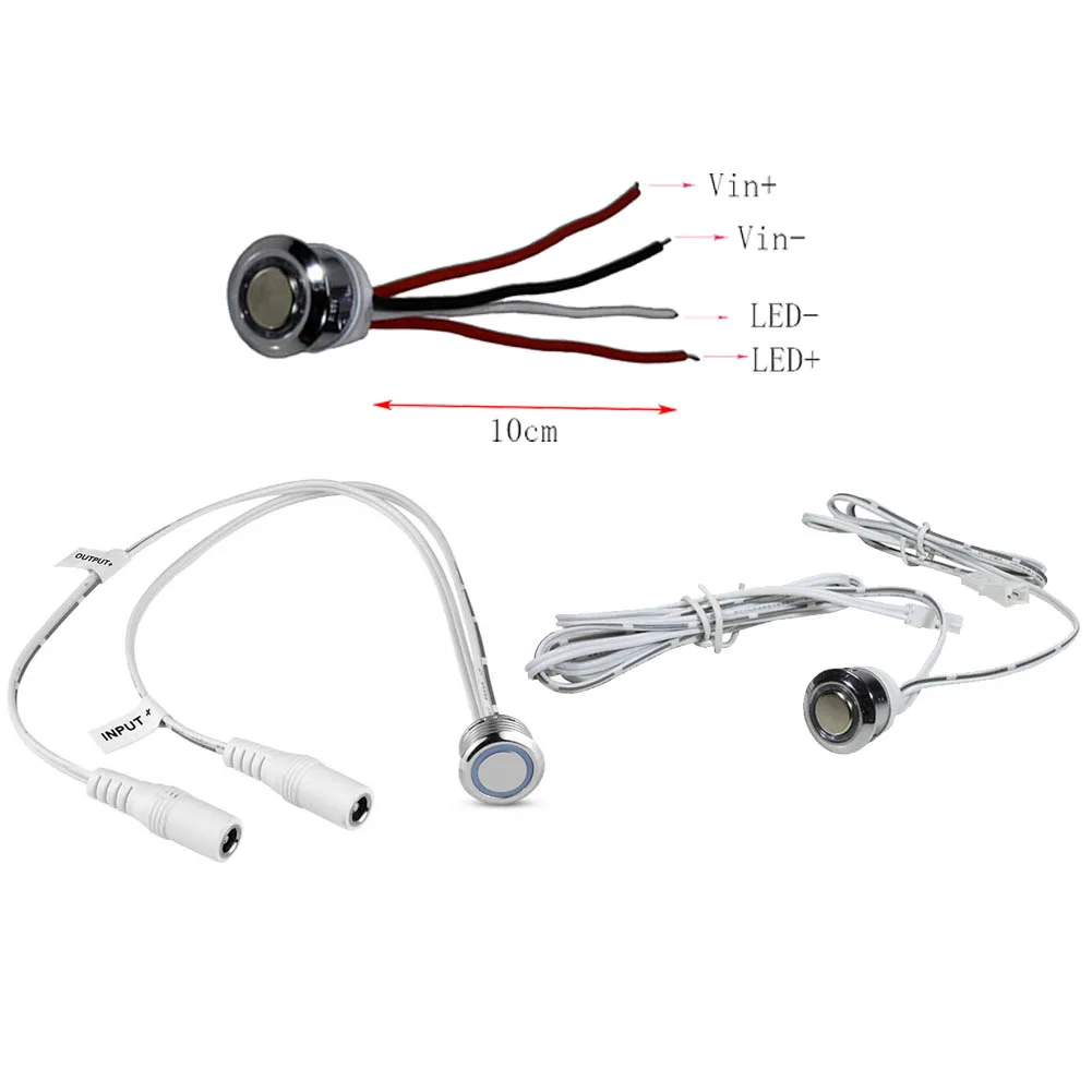 5V DC 12-24V Dimming Touch Switch Touch Button Light Switch for Smart LED Closet Cabinet light/Wardrobe lamp DIY LED Strip
5V DC 12-24V Dimming Touch Switch Touch Button Light Switch for Smart LED Closet Cabinet light/Wardrobe lamp DIY LED Strip