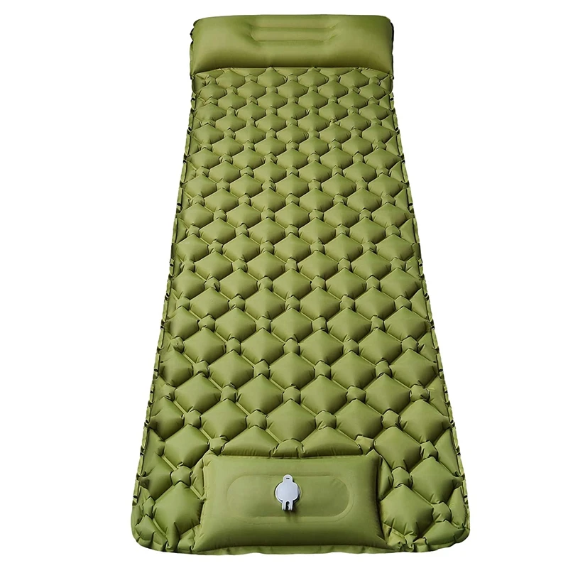 Self Inflating Sleeping Pad Pillow Lightweight Compact Air Pad for Camping Hiking Backpacking Outdoor Tent Air Mattress
Self Inflating Sleeping Pad Pillow Lightweight Compact Air Pad for Camping Hiking Backpacking Outdoor Tent Air Mattress