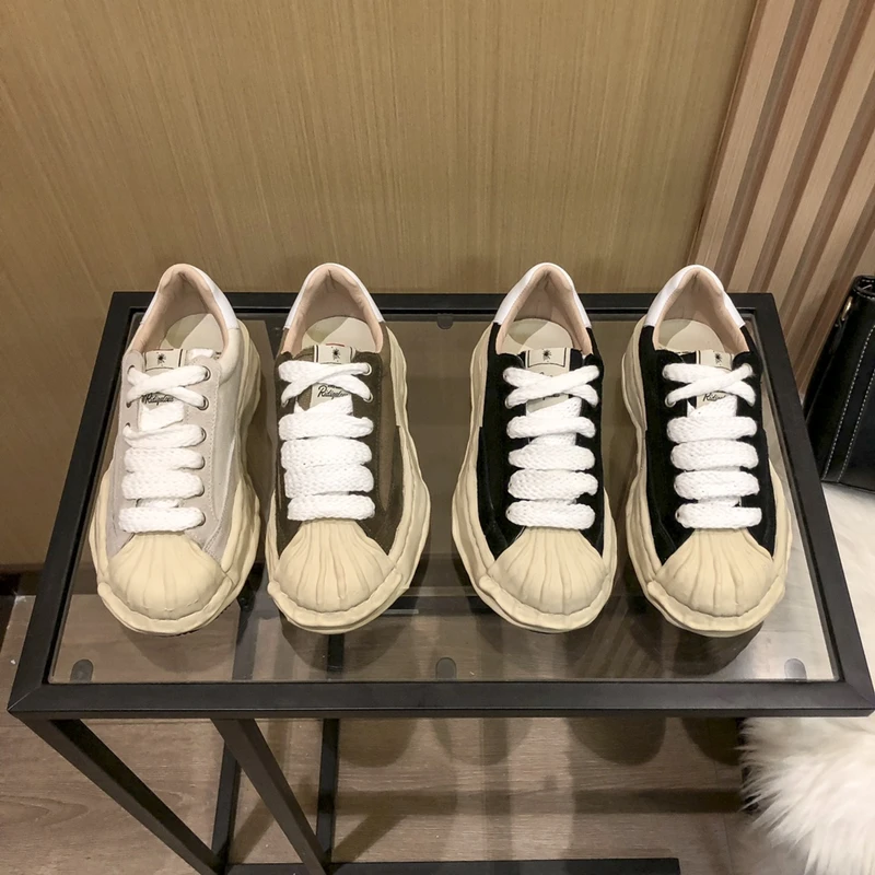 Japanese Korean dissolve Platform Canvas Women Shoes Shell Head Dissolving Casual Sports Shoes Student Tennis Shoes thick sole
Japanese Korean dissolve Platform Canvas Women Shoes Shell Head Dissolving Casual Sports Shoes Student Tennis Shoes thick sole