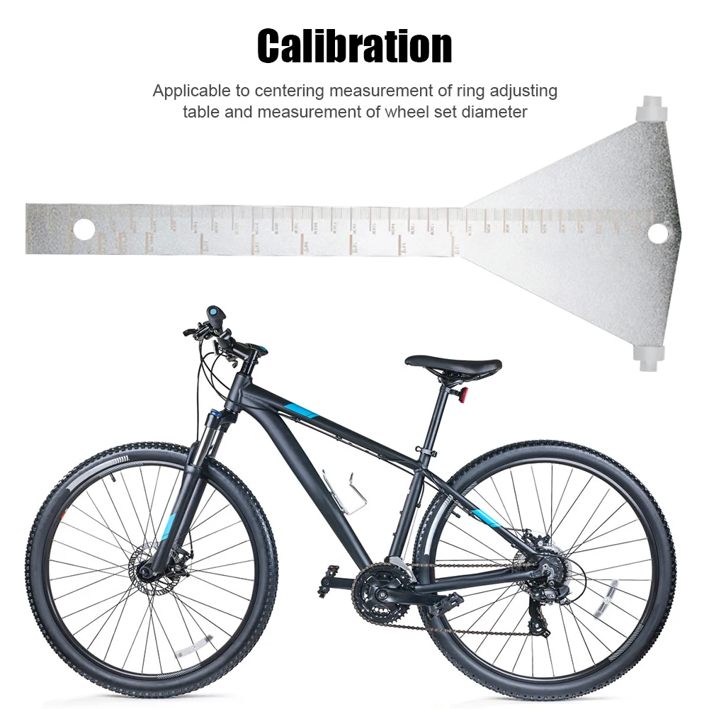 Portable Centering Gauge Cycling Accessories Bike Correction Gauge Bicycle Centering Correction Gauge for Wheel Rim Truing Stand
Portable Centering Gauge Cycling Accessories Bike Correction Gauge Bicycle Centering Correction Gauge for Wheel Rim Truing Stand